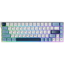 Клавіатура Ajazz AK680 V2 Ice Island Magnetic Switch Blue/White (AK680-V2-I-GB) [175690]