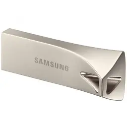 USB флеш накопичувач Samsung 128GB Bar Plus Silver USB 3.1 (MUF-128BE3/APC) - мініатюра 3