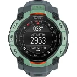 Смарт-годинник Garmin Instinct 3 50mm AMOLED Neo Tropic with Twilight Band (010-03020-01) - мініатюра 8