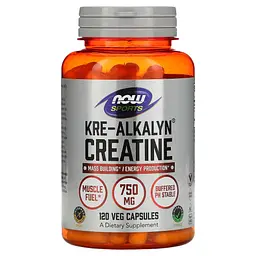 Креатин Now Sports в капсулах Kre-Alkalyn(R) Creatine 750 мг - 120 капсул