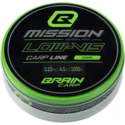 Волосінь Brain Mission Carp Line (Camo) 1000m 0.23mm 4.5kg - мініатюра 2