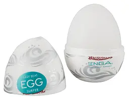 Мастурбатор яйце Tenga Egg Stronger Surfer білий - мініатюра 2