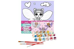 Набір для розпису за номерами 40x40 см KHO1091 "L.O.L. Fairies Sweetiefly" Ideyka - мініатюра 2