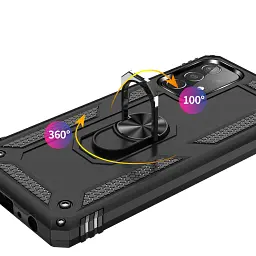 Панель BeCover Military для Samsung Galaxy A52 SM-A525 Black (706060) - мініатюра 4