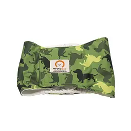 Misoko&Co Багаторазовий підгузник для кобелів. M камуфляж