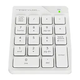 Клавіатура A4Tech FGK21C Wireless White (4711421994057) - мініатюра 6