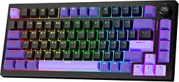 Клавіатура Proove Gaming Coupe Wireless Keyboard (Ukraine Layout) black purple (WKCP00022416) - мініатюра 2