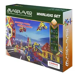 Конструктор магнітний Magplayer, 112 елементів (MPA-112) - мініатюра 2