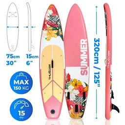 Надувна дошка SUP THUNDER VIOSA 320 см з веслом