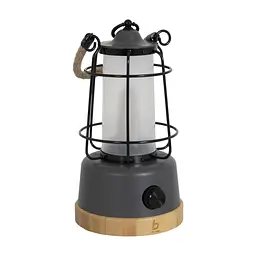 Ліхтар Bo-Camp Harlington Rechargable Dimming 370 Lumen Bamboo-Grey (5818921) (DAS303872)