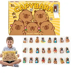 Адвент календарь Капибара Capybara, 24 брелоков (6901560890329) - мініатюра 2