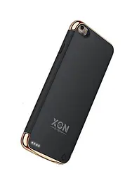 Чохол-акумулятор XON PowerCase для iPhone 6/6S/7/8 3500 mAh Чорний/Золотий (PCBS1108135G 1257) - мініатюра 2