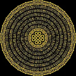 Суггестивная картина-мандала "Сім'я" 2 Mandala (family) (4823113870331)