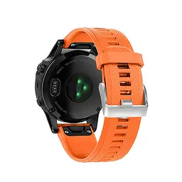 Ремінець ArmorStandart Silicone Line для Garmin 22mm Orange (ARM88489) - мініатюра 4