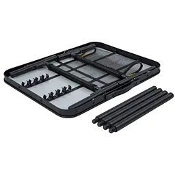 Складний стіл Bo-Camp Northgate 60x45 cm Black/Grey (1404182), Сірий - мініатюра 8