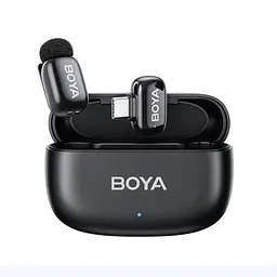 Мікрофон петличний бездротовий Boya mini-20 (Type-C) Black