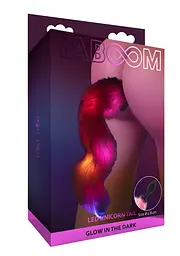 Анальна пробка з хвостом Taboom Unicorn Tail Buttplug - мініатюра 5