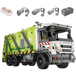 Конструктор Reobrix Mechanical Сміттєвоз з пультом (22022) [160308] - мініатюра 6