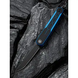 Ніж складаний Civivi KwaiQ Milled Blue/Black C23015-3 - мініатюра 10