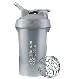 Шейкер спортивний BlenderBottle Classic Loop PRO 20oz/590 мл Pebble Grey (500385) (Loop_Pro_20oz_Grey) - мініатюра 1