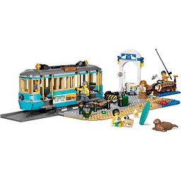 Конструктор LEGO City Класичний трамвай до пляжу (60506) - мініатюра 2