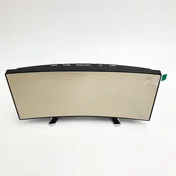 Дзеркальний електронний LED годинник настільний з вигнутим екраном від USB UKC DT-6507 чорний - мініатюра 11