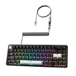 Клавіатура Attack Shark X65 HE Black (X65-HEMS-B) - мініатюра 2
