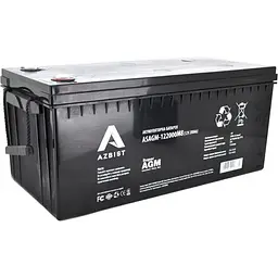 Акумулятор Azbist Super AGM ASAGM-122000M8, Black Case, 12V 200.0Ah Q1