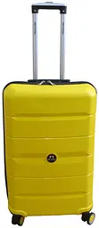 Середня валіза з поліпропілену на колесах 60L My Polo 67х40х25 см sum0024989
