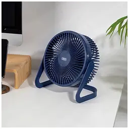 Вентилятор XO Air/fan accum XO 5 Вт MF92 blue (MF92.blue) - мініатюра 3