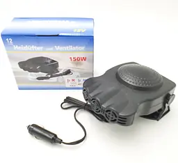 Піч авто обігрівач салону від прикурювача Фен дуйка 12В 150W Car Fann 5741