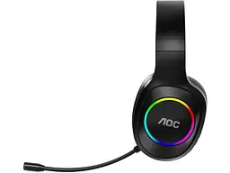 Навушники з мікрофоном AOC ACG2502BK RGB Black - мініатюра 2