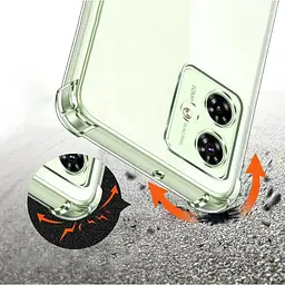 Панель BeCover Anti-Shock для Motorola Moto G55 Clear (712780) - мініатюра 5