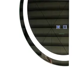 Дзеркало Zerix Fusion MV01-50x70 з LED Touch, Anti-fog, димером, регулятором яскравості ZX6067 - мініатюра 3