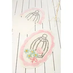 Килимок для ванної Chilai Home Sweet Bird Pink