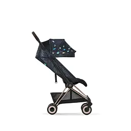 Прогулянкова коляска Cybex Coya Jewels of Nature темно-синя (522003111) - мініатюра 9