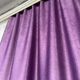 Штори софт-велюр блекаут фіолетового кольору 2шт. 150х270 на тасьмі ALBO pbe0052490 - мініатюра 10