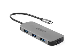 Док-станція Acer 7-in-1 Type-C Dongle (HP.DSCAB.018) - мініатюра 2