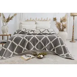 Муслінове покривало Saheser Savio Grey 160х240 см pbe0051336