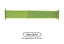 Ремінець ArmorStandart Nylon Band для Apple Watch 49/46/45/44/42 (Series 1-3) Light Green (ARM57858)