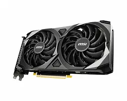 Відеокарта GF RTX 3060 12GB GDDR6 Ventus 2X OC MSI (GeForce RTX 3060 VENTUS 2X 12G OC) (LHR) - мініатюра 2