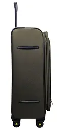 Валіза середня Worldline Airtex 616 жаккард-поліестер M Темно-зелений - мініатюра 5