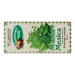 Чай Карпатський Чай М'ята + Меліса 27 г (20 шт. x 1.35 г) - мініатюра 3