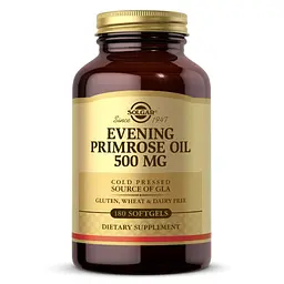 Жирні кислоти Evening Primrose Oil 500 mg, 180 капсул Solgar fit0012941