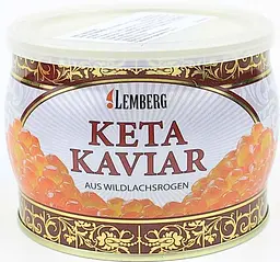 Ікра кети Lemberg Keta Kaviar 500 г (4260051078465)