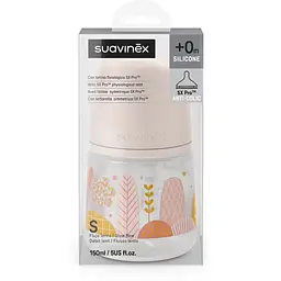Пляшечка Suavinex Dreams фізіологічна соска повільний потік рожева 150 мл - мініатюра 3
