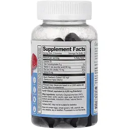 Дієтична добавка Lifeable Kids Sambucus Elderberry + Vitamin C & Zinc Sugar Free 60 жувальних цукерок - мініатюра 2