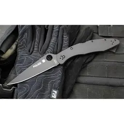 Ніж Spyderco Police 4 VG10 BB Black - мініатюра 3
