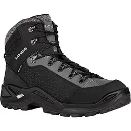 Черевики чоловічі Lowa Renegade Warm GTX Mid 41 Чорний-Сірий - мініатюра 2