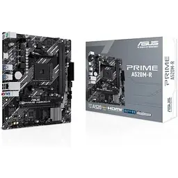 Материнська плата Asus Prime AM4 (A520) A520M-R, A520, 2xDDR4, Int.Video(CPU), 4xSATA3, 1xM.2, 1xPCI-E 3.0 x16, 1xPCI-E 3.0 x1, ALC887, RTL8111H, 6xUSB3.2/4xUSB2.0, HDMI, MicroATX - мініатюра 2